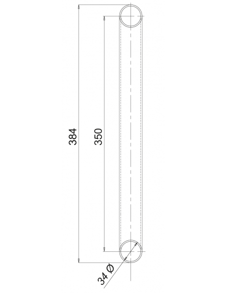 Juego Tirador Acero Inoxidable Codo Simple Serie Premier