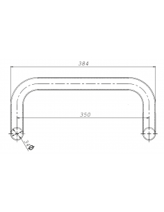 Juego Tirador Acero Inoxidable Doble Codo Serie Premier 2