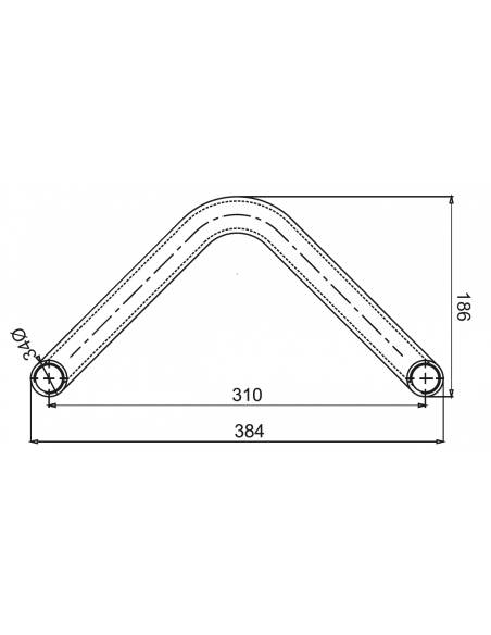 Juego Tirador Acero Inoxidable Rombo Serie Premier