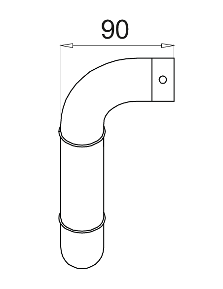 Juego Tirador Aluminio Rombo Serie Palma