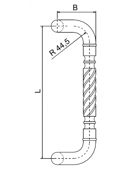 Juego Tirador Aluminio Codo Doble Serie Olimpic
