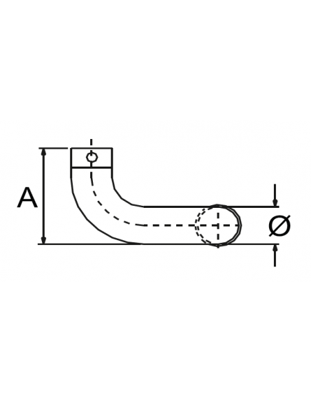 Juego Tirador Aluminio Codo Doble Serie Olimpic