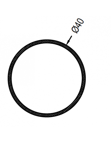 Redondo 40 x 1.4mm