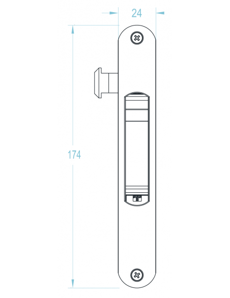 Cierre embutido 224 Condena