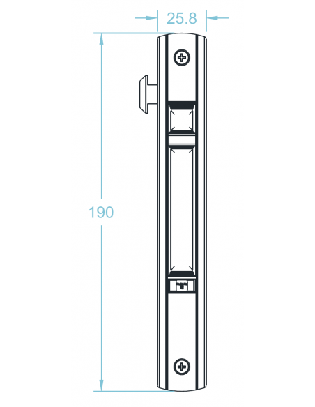 Cierre embutido 318 Muelle