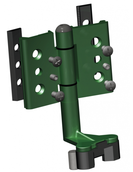 Juego Bisagra Rueda Patín PG100 SERIE PLEGABLE