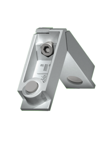 Escuadra de Bloqueo 37x14 Inyectada Interior SERIE PLEGABLE