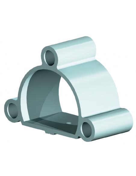 SOPORTE LATERAL PASAMANOS Ø60 SERIE  D´GLASS CERO