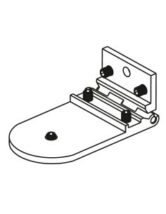 ESCUADRA ANGULO VARIABLE SERIE  D´GLASS CERO 2