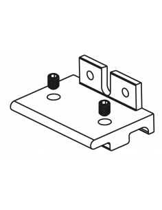 ESCUADRA 90º SERIE  D´GLASS CERO 2