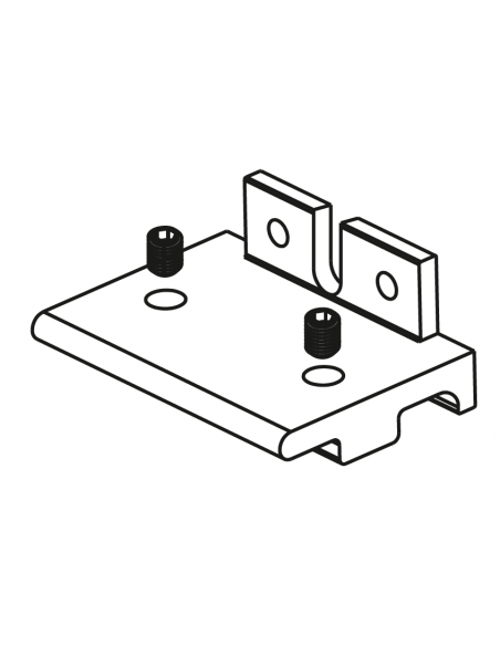 ESCUADRA 90º SERIE  D´GLASS CERO