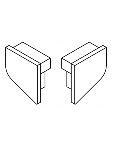 JUEGO TAPONES PARA ANCLAJE CRISTAL SERIE D´GLASS CERO