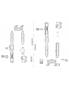 KIT DOBLE DE HOJA APERTURA EXTERIOR CAMARA EUROPEA
