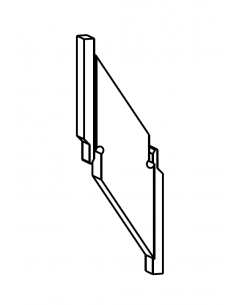 JUEGO DE TACOS DE UNIÓN LAMAS ROMBOIDE DE MALLORQUINA 2