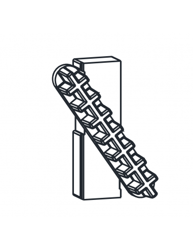 JUEGO DE TACOS PORTALAMAS DE MALLORQUINA (SUJECIÓN INTERIOR)