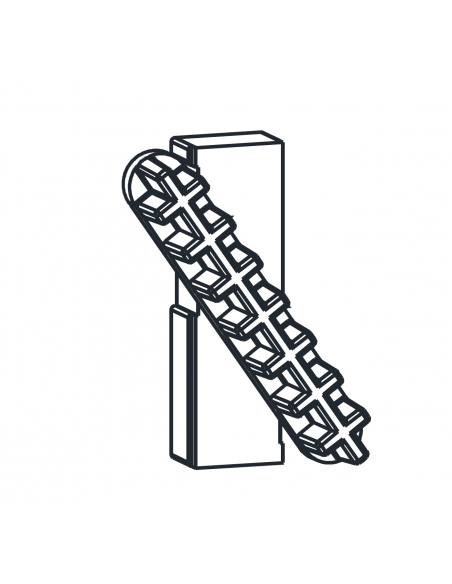 JUEGO DE TACOS PORTALAMAS DE MALLORQUINA (SUJECIÓN INTERIOR)