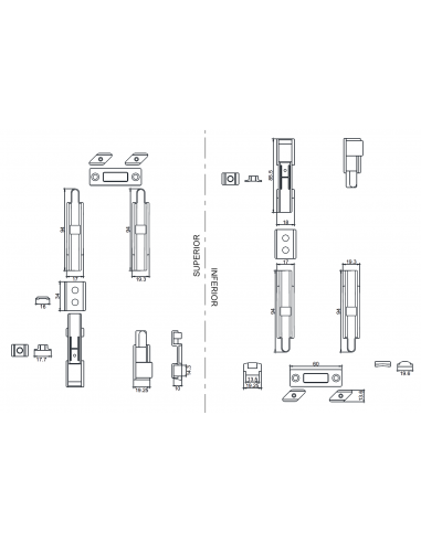KIT DOBLE DE HOJA CAMARA EUROPEA 18MM