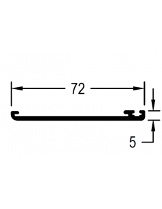 Tapa Perfil Hoja DG20