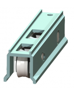 CARCASA TANDEM ALUMINIO REGULABLE RODAMIENTO DE AGUJA ref: 133