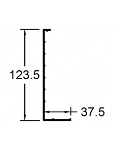 Tapa Zócalo 120mm DG45