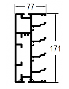Guía Lateral 4 Carriles DG26