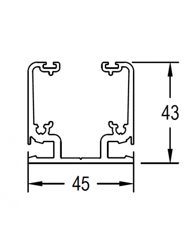 Perfil Inferior DG31