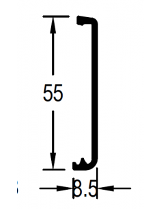 Tapa Perfil Hoja DG28