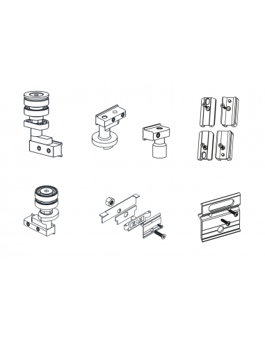 Kit para hoja móvil a Derechas DG24
