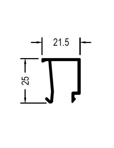Junquillo Recto H15mm BRISA