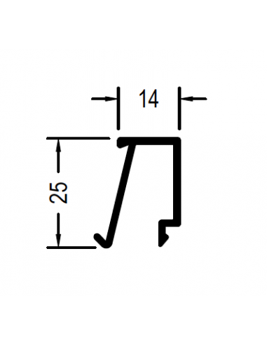 Junquillo Recto H22.5mm BRISA