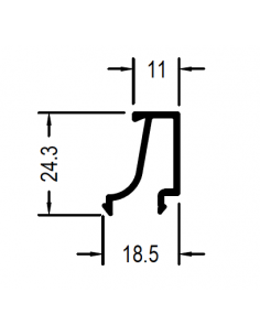Junquillo Recto 11mm