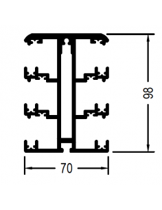 Guía Central 3 Carriles TM16 Y TMV16
