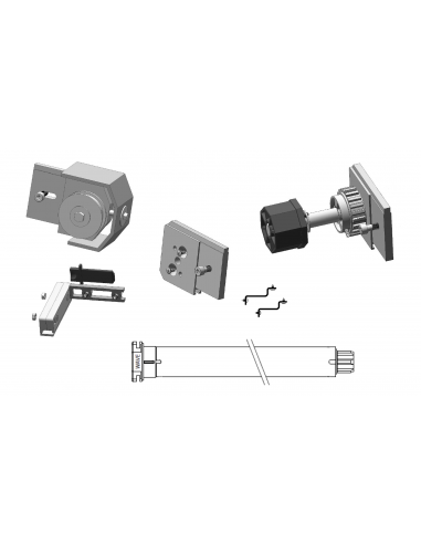 Kit motorizado 1 calle con motor