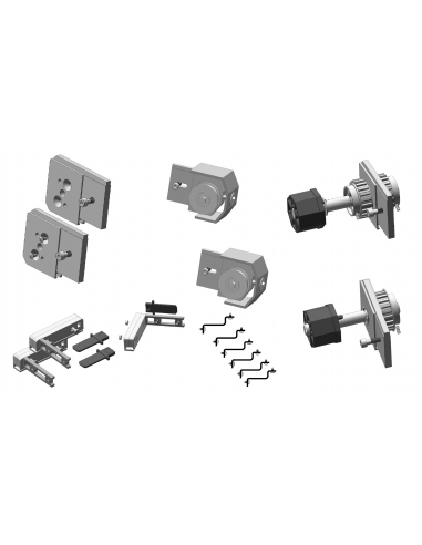 Kit motorización 3 calles sin motor