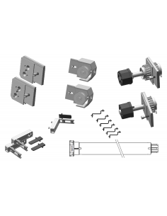 Kit motorizado 3 calles con motor