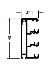 Guía Lateral 3 Carriles TM16 Y TMV16