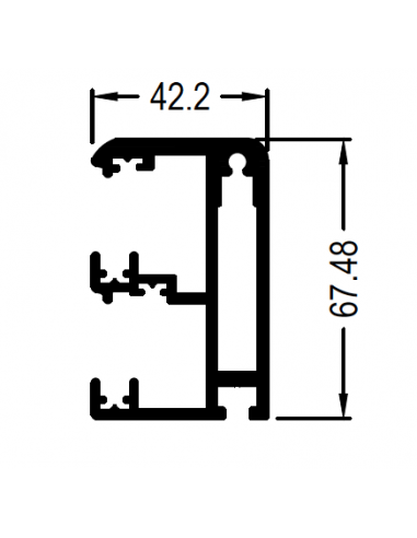 Guía Lateral 2 Carriles TM16 Y TMV16