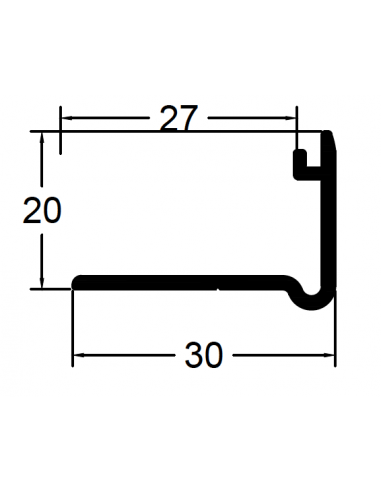 Perfil de Cruce Inferior TM16 Y TMV16