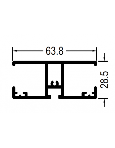 Fijo Policarbonato 16mm TM16 Y TMV16