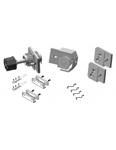 Kit motorización para cristal 2 calles sin motor