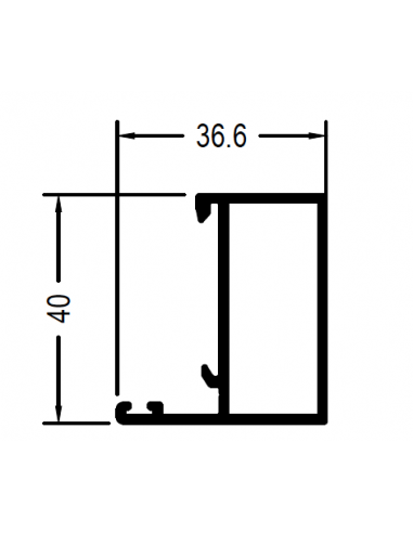 Marco Ventana Liso TM16 Y TMV16