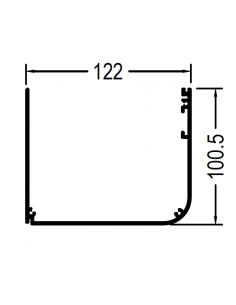 Canalón Desagüe DG26