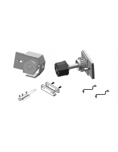 Kit motorización para cristal 1 calle sin motor