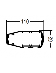 Pasamanos 110mm DG PLUS
