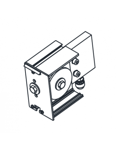 Kit polea lateral 3 carriles izquierda
