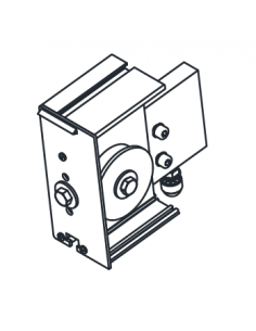 Kit poleas locas laterales 4 carriles izquierda