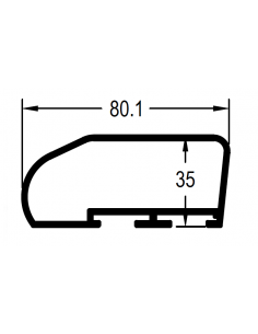 Pasamanos 77mm DG PLUS