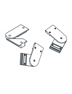 Kit escuadras para guías con compensador DG 28