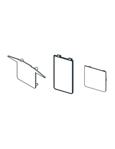 Kit tapetas guías superior, e inferior embutido más compensador DG 28