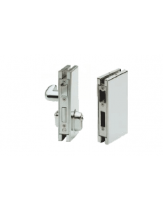 Cerradura maneta oval apertura a 1 lado